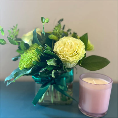 Emerald Forest Bouquet – BELLE FLEURS & DESSINS, Lexington KY