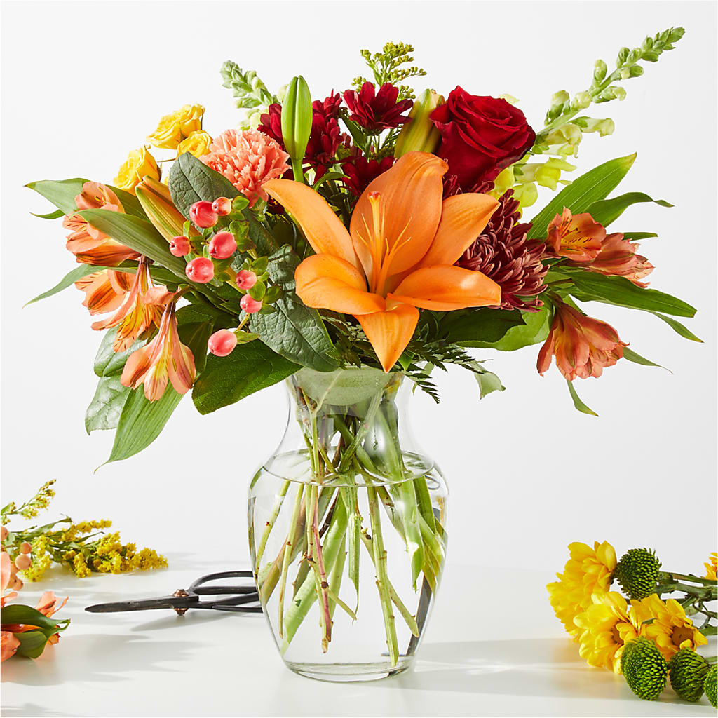 Fall Delight – A Florist Original – BELLE FLEURS & DESSINS, Lexington KY