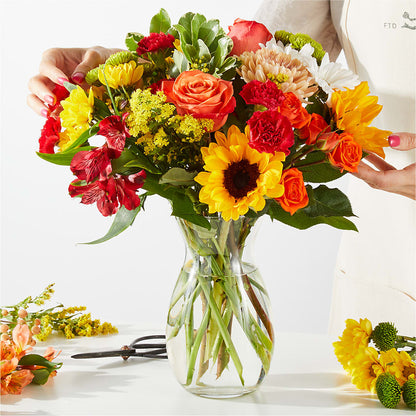 Fall Delight – A Florist Original – BELLE FLEURS & DESSINS, Lexington KY