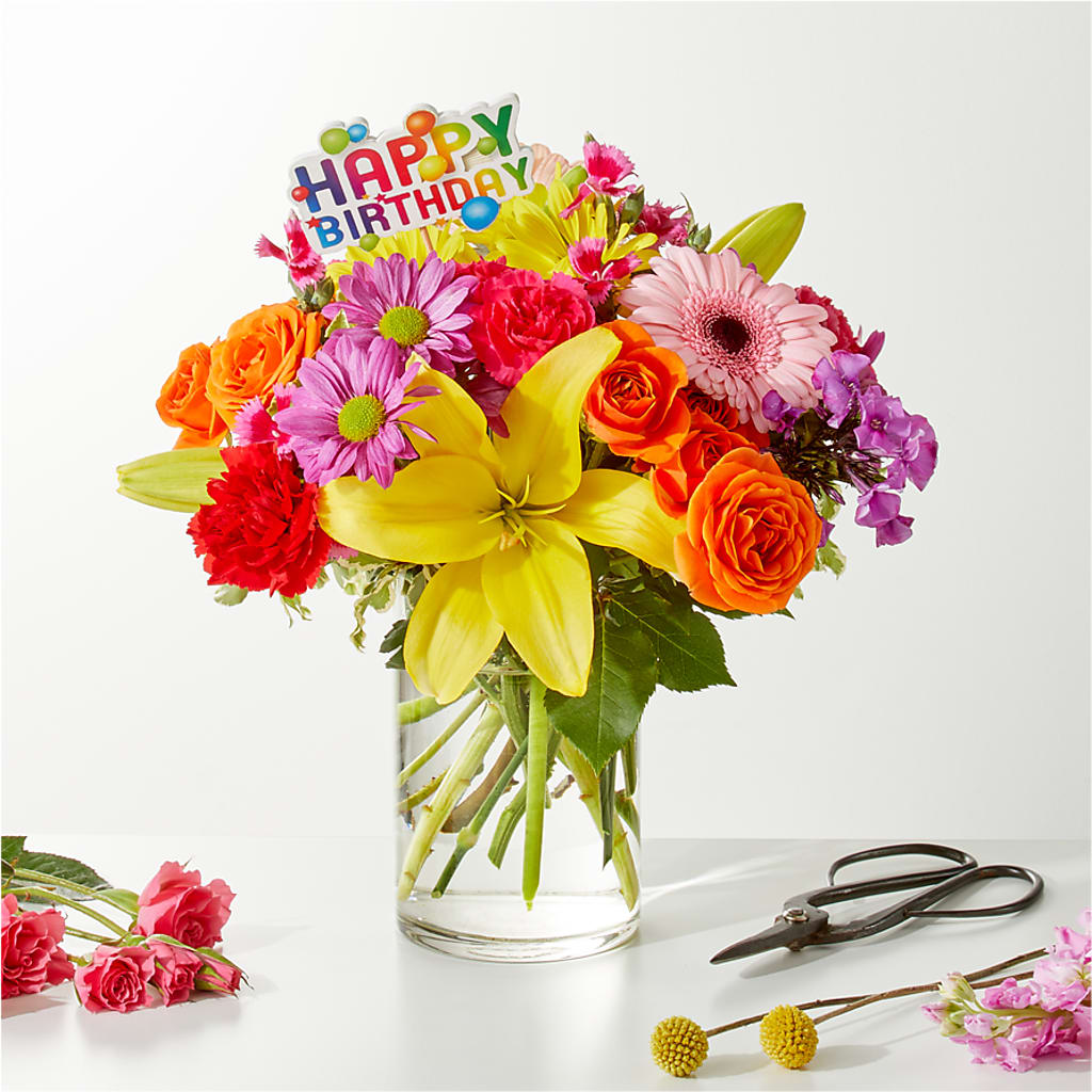 Cue the Confetti - A Florist Original – BELLE FLEURS & DESSINS, Lexington KY