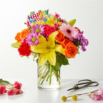 Cue the Confetti - A Florist Original – BELLE FLEURS & DESSINS, Lexington KY