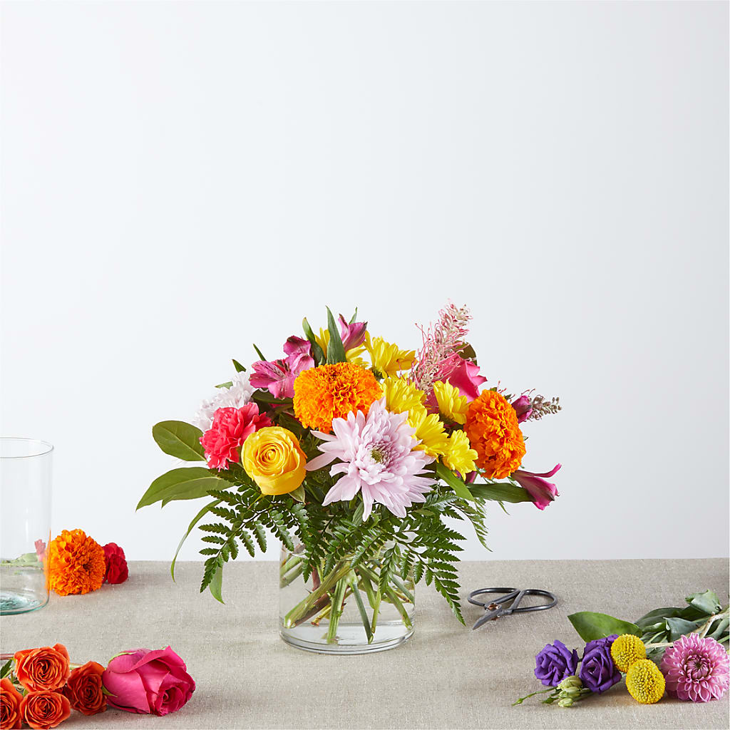 Feast of Color – A Florist Original – BELLE FLEURS & DESSINS, Lexington KY