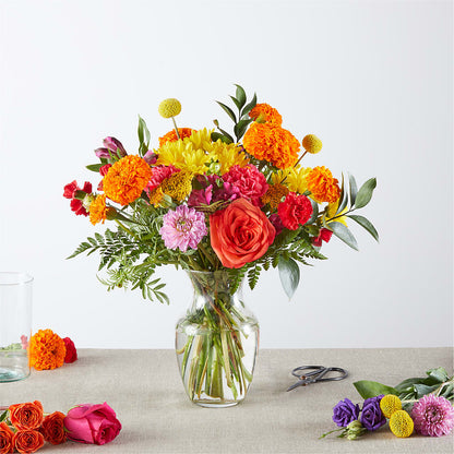 Feast of Color – A Florist Original – BELLE FLEURS & DESSINS, Lexington KY