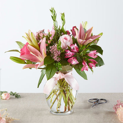 Pink Ribbon - A Florist Original – BELLE FLEURS & DESSINS, Lexington KY