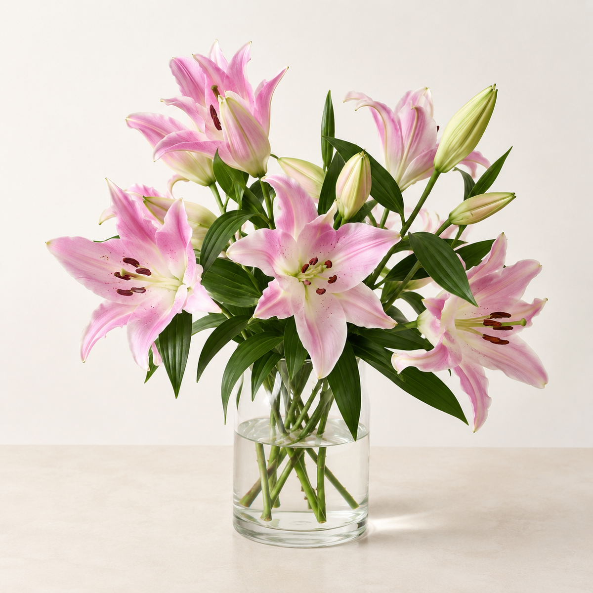 Pink Lily Splendor – BELLE FLEURS & DESSINS, Lexington KY