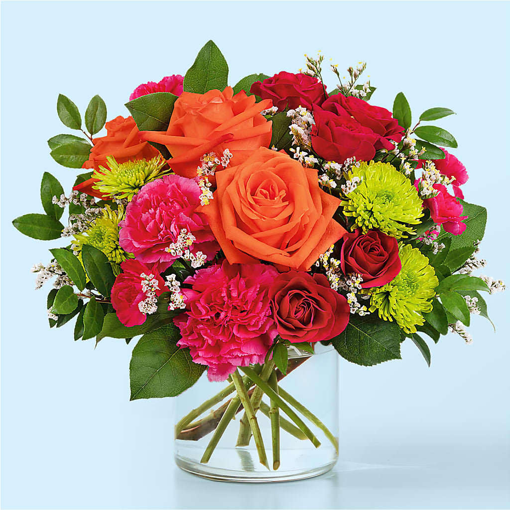 Colorful Carnival Bouquet – BELLE FLEURS & DESSINS, Lexington KY