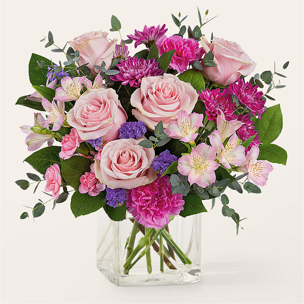 Rosy Radiance Bouquet – BELLE FLEURS & DESSINS, Lexington KY
