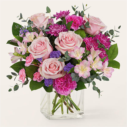 Rosy Radiance Bouquet – BELLE FLEURS & DESSINS, Lexington KY