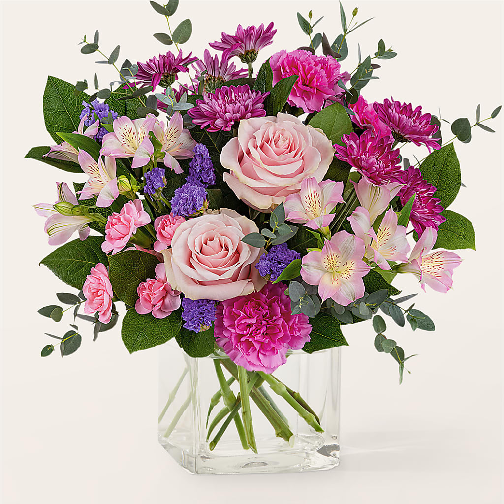 Rosy Radiance Bouquet – BELLE FLEURS & DESSINS, Lexington KY