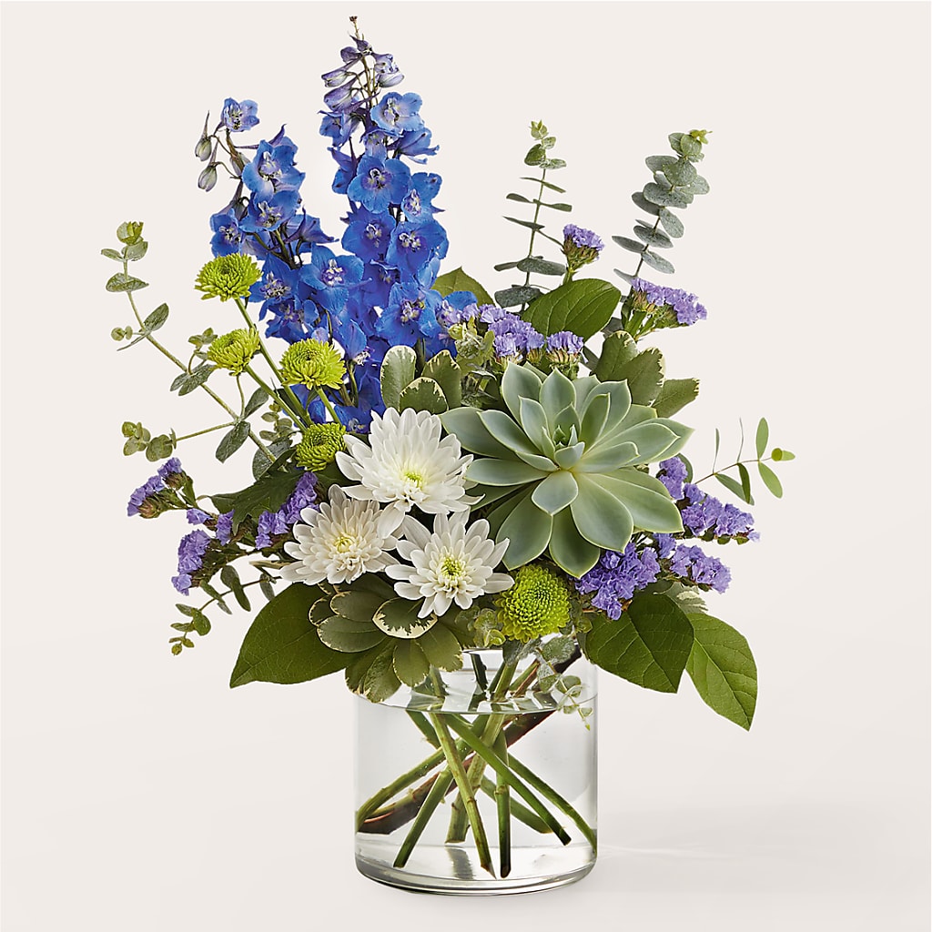 Cerulean Waves Bouquet – BELLE FLEURS & DESSINS, Lexington KY
