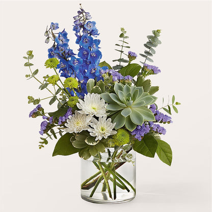 Cerulean Waves Bouquet – BELLE FLEURS & DESSINS, Lexington KY