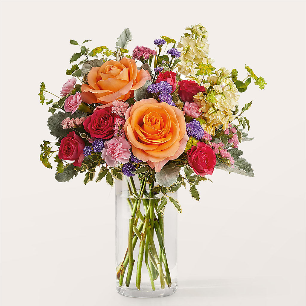 Tangerine Tango Bouquet – BELLE FLEURS & DESSINS, Lexington KY