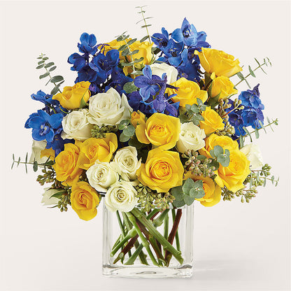 Sparkling Citrine Bouquet – BELLE FLEURS & DESSINS, Lexington KY