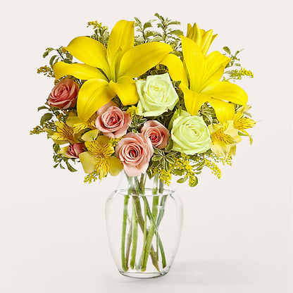 Sunburst Bouquet – BELLE FLEURS & DESSINS, Lexington KY