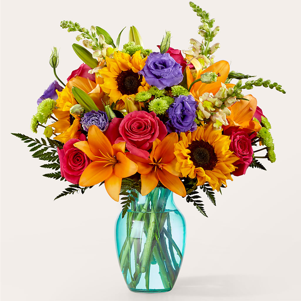 Double Rainbow Bouquet – BELLE FLEURS & DESSINS, Lexington KY