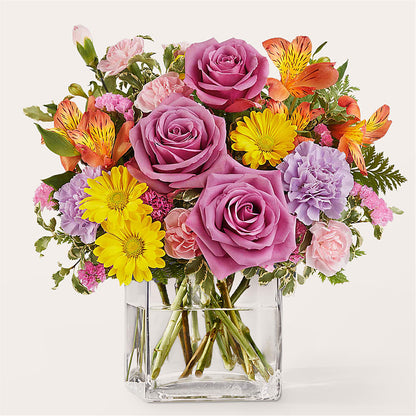Shades of Happiness Bouquet – BELLE FLEURS & DESSINS, Lexington KY