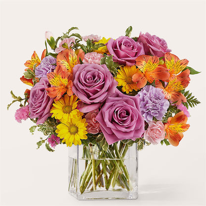 Shades of Happiness Bouquet – BELLE FLEURS & DESSINS, Lexington KY