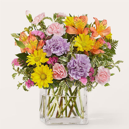 Shades of Happiness Bouquet – BELLE FLEURS & DESSINS, Lexington KY
