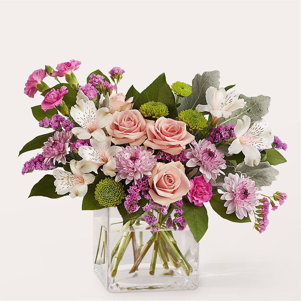 Pink Suede Bouquet – BELLE FLEURS & DESSINS, Lexington KY