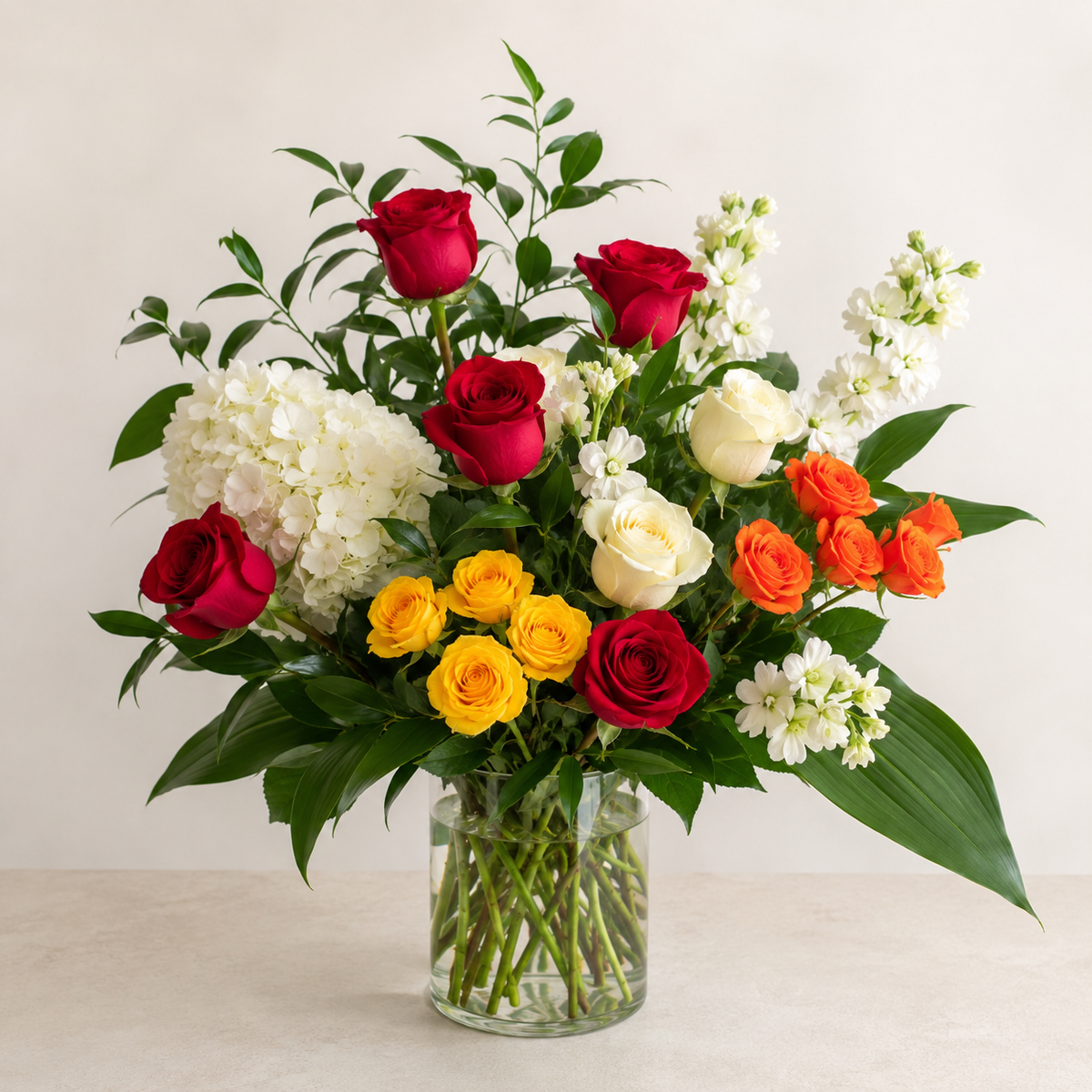Radiant Rose Garden – BELLE FLEURS & DESSINS, Lexington KY