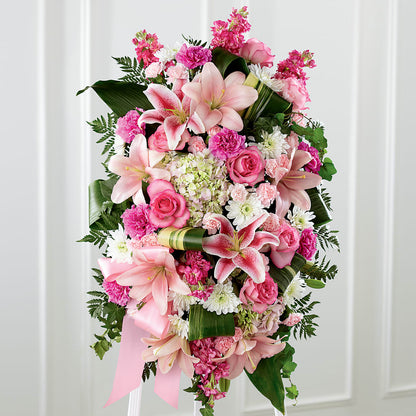Comforting Standing Spray – BELLE FLEURS & DESSINS, Lexington KY