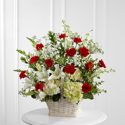 In Loving Memory Arrangement – BELLE FLEURS & DESSINS, Lexington KY