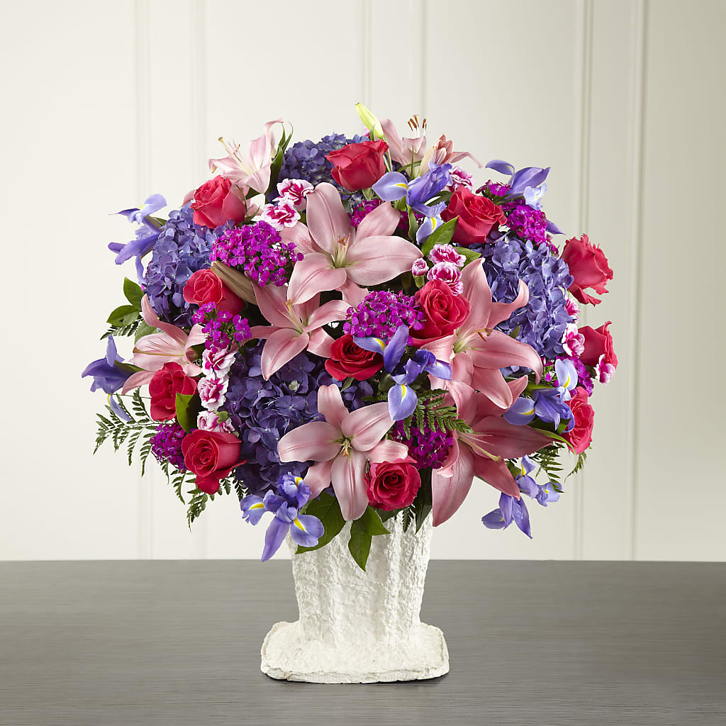 We Fondly Remember Arrangement – BELLE FLEURS & DESSINS, Lexington KY