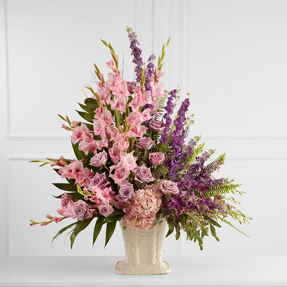 Flowing Garden Arrangement – BELLE FLEURS & DESSINS, Lexington KY