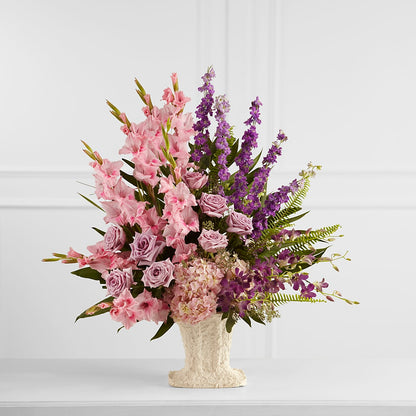 Flowing Garden Arrangement – BELLE FLEURS & DESSINS, Lexington KY