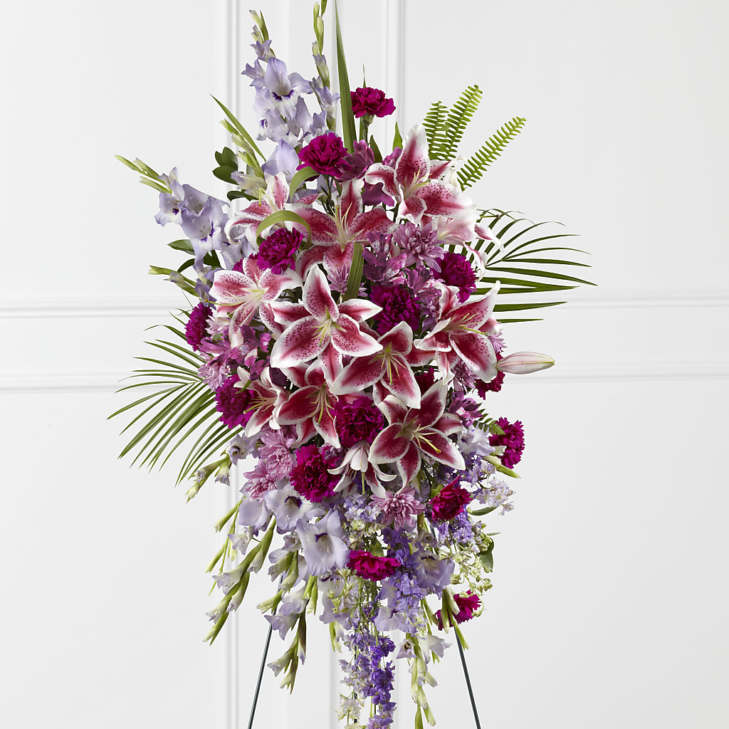 Tender Touch Standing Spray – BELLE FLEURS & DESSINS, Lexington KY