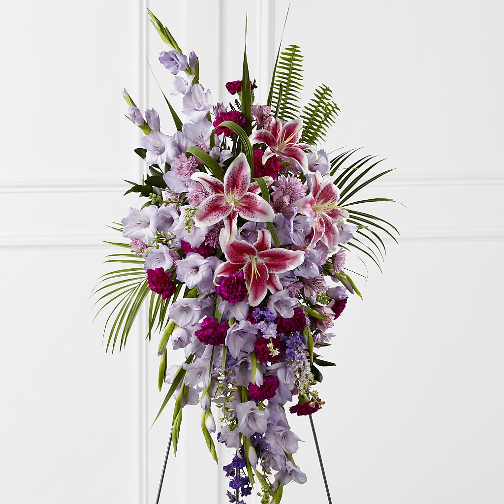 Tender Touch Standing Spray – BELLE FLEURS & DESSINS, Lexington KY
