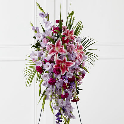 Tender Touch Standing Spray – BELLE FLEURS & DESSINS, Lexington KY