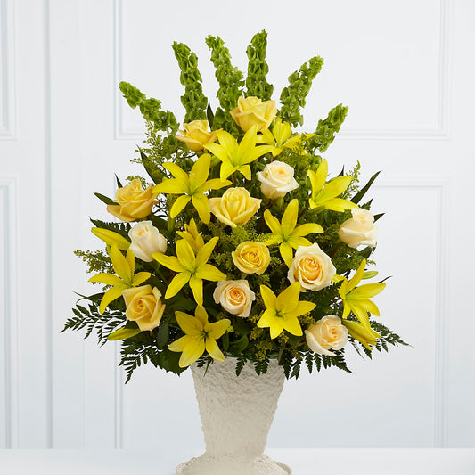 Golden Memories Arrangement – BELLE FLEURS & DESSINS, Lexington KY