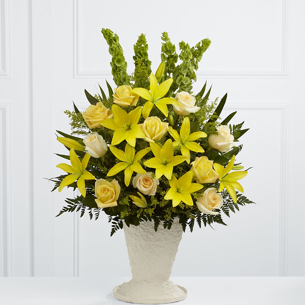 Golden Memories Arrangement – BELLE FLEURS & DESSINS, Lexington KY