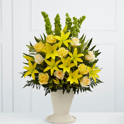 Golden Memories Arrangement – BELLE FLEURS & DESSINS, Lexington KY