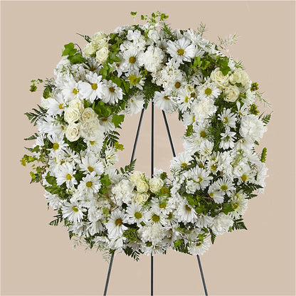 Faithful Wishes Wreath – BELLE FLEURS & DESSINS, Lexington KY