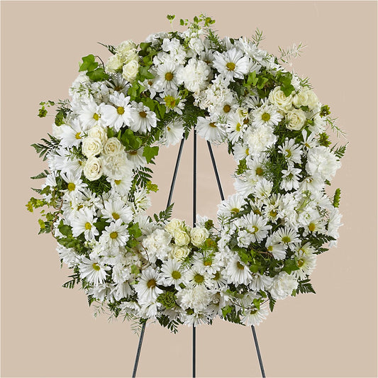 Faithful Wishes Wreath – BELLE FLEURS & DESSINS, Lexington KY