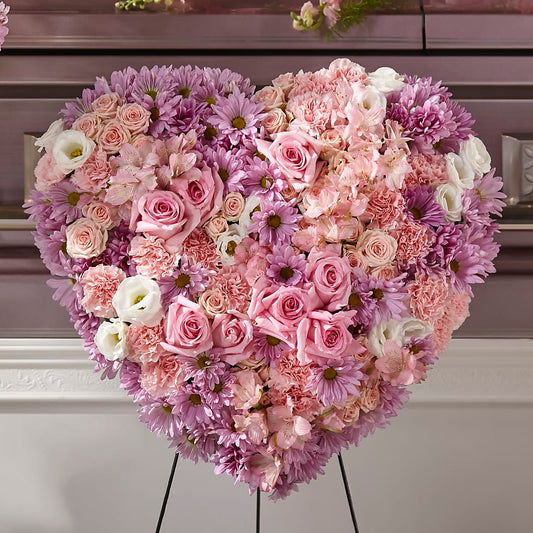 Heaven's Light Heart – BELLE FLEURS & DESSINS, Lexington KY