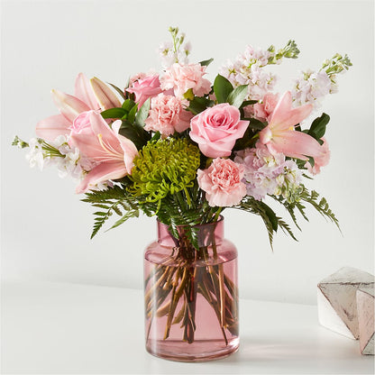 Pretty in Pink Bouquet – BELLE FLEURS & DESSINS, Lexington KY