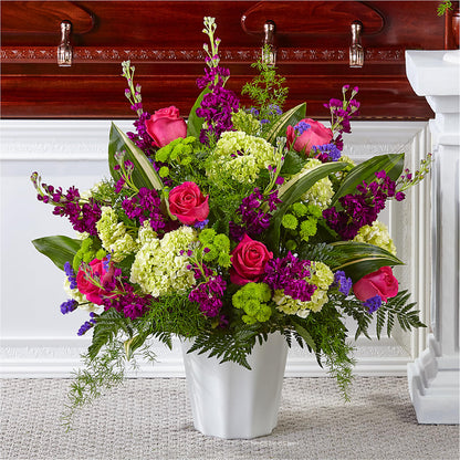 Beautiful Horizons Floor Basket – BELLE FLEURS & DESSINS, Lexington KY