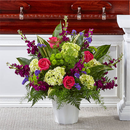 Beautiful Horizons Floor Basket – BELLE FLEURS & DESSINS, Lexington KY