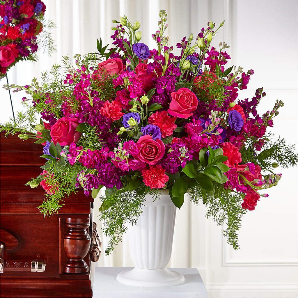 Eternal Day Arrangement – BELLE FLEURS & DESSINS, Lexington KY