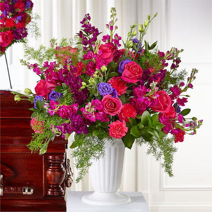 Eternal Day Arrangement – BELLE FLEURS & DESSINS, Lexington KY