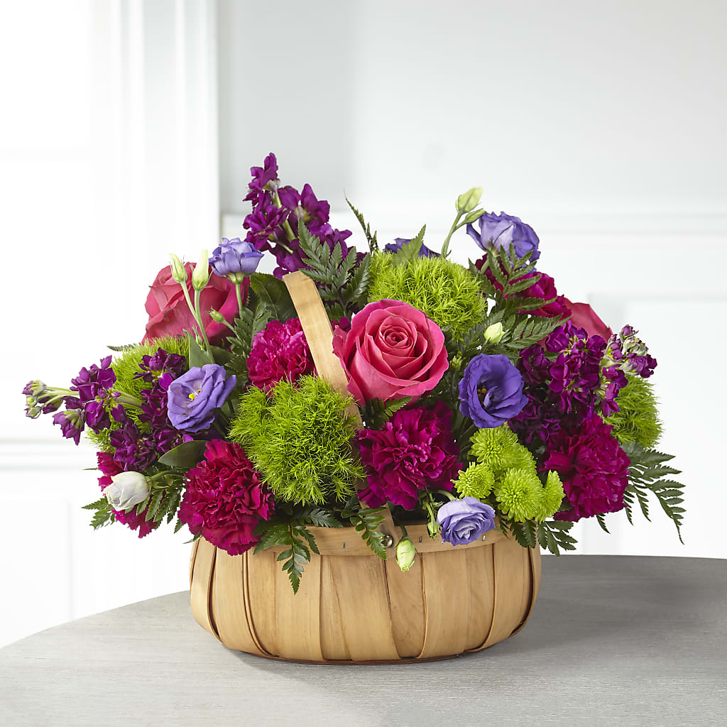 Serene Sanctuary Basket – BELLE FLEURS & DESSINS, Lexington KY