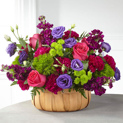 Serene Sanctuary Basket – BELLE FLEURS & DESSINS, Lexington KY