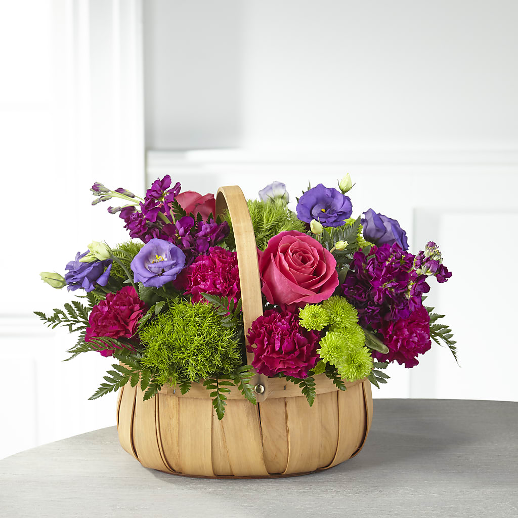 Serene Sanctuary Basket – BELLE FLEURS & DESSINS, Lexington KY