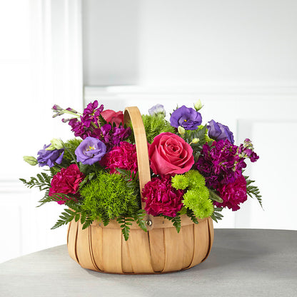 Serene Sanctuary Basket – BELLE FLEURS & DESSINS, Lexington KY