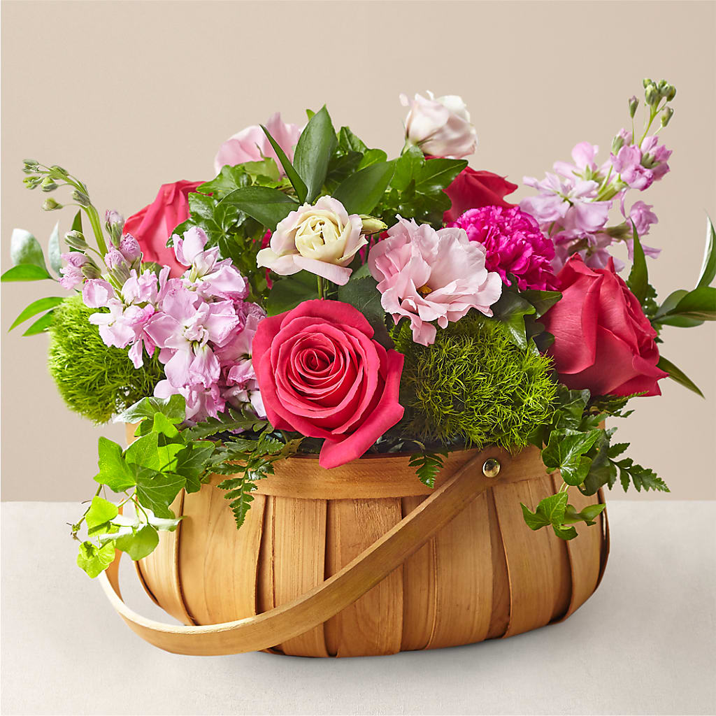 Radiance in Bloom Basket – BELLE FLEURS & DESSINS, Lexington KY