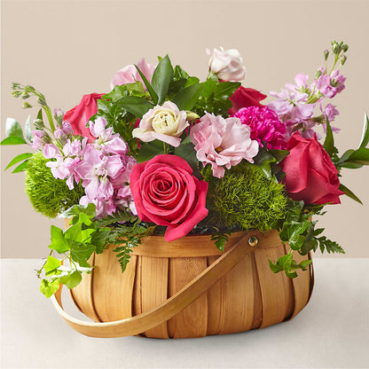 Radiance in Bloom Basket – BELLE FLEURS & DESSINS, Lexington KY