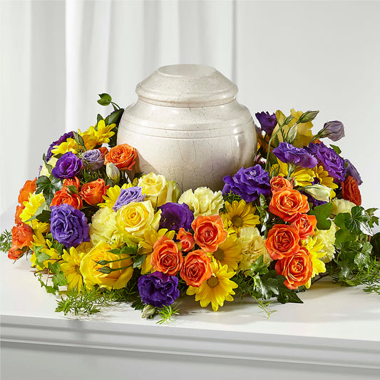 Blossoms of Remembrance Cremation Adornment – BELLE FLEURS & DESSINS, Lexington KY